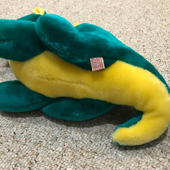 Fun Farm Dakin 1987 Vintage Puff The Magic Dragon 16" Stuffed Plush Toy - Picture 4 of 6